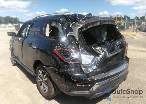 2020 Nissan Pathfinder S 4Wd из США, поврежденный, VIN 5N1DR2AMXLC651106